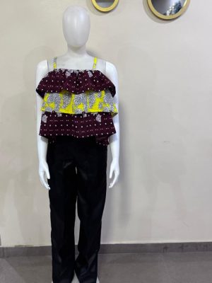Crepe three tier top (Size 16)
- FMU1244